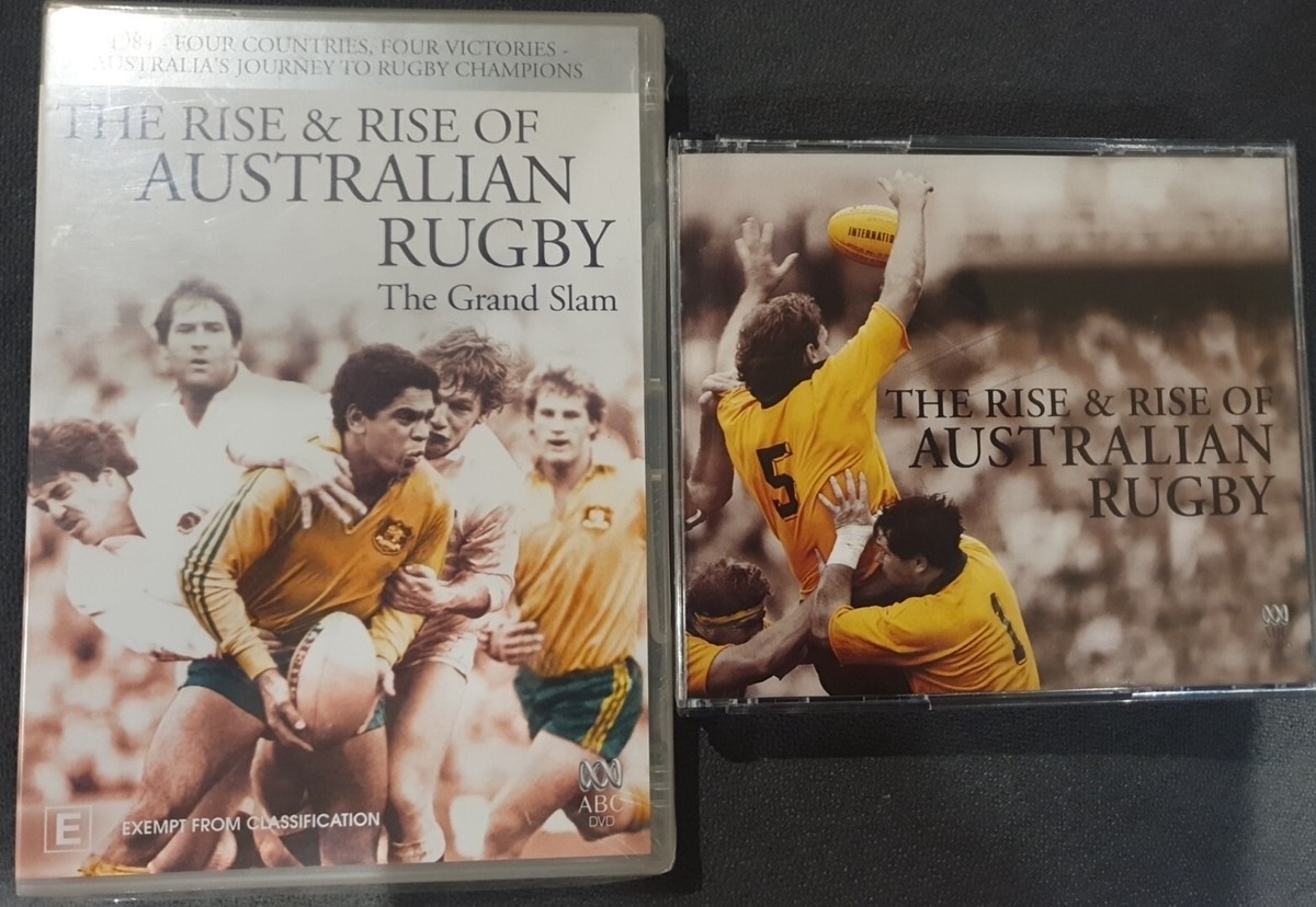 THE RISE & RISE OF AUSTRALIAN RUGBY DVD 2-DISC CD LEAGUE GRAND