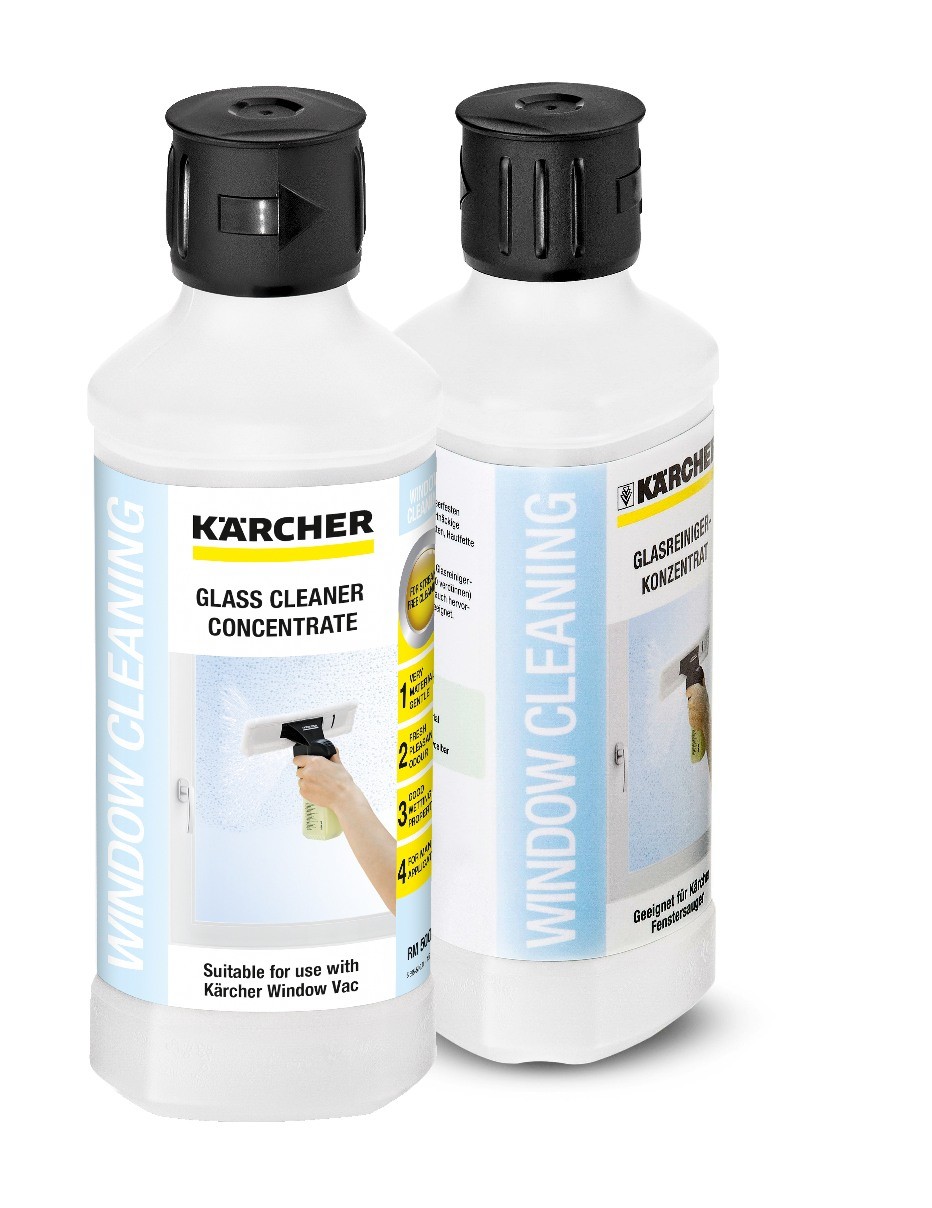 Karcher Glass Cleaner 2 Pack WV50, WV60, WV70 Window Vacuum x2 500ml RM500 691167813949 eBay