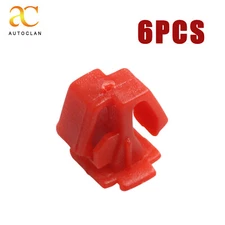 6x Rocker Panel Body Side Molding Clips Fit for Honda 1990-1997 Accord