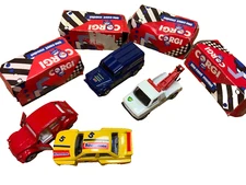 corgi BMW M3 racing car ford transit wrecker citroen 2cv landrover race support