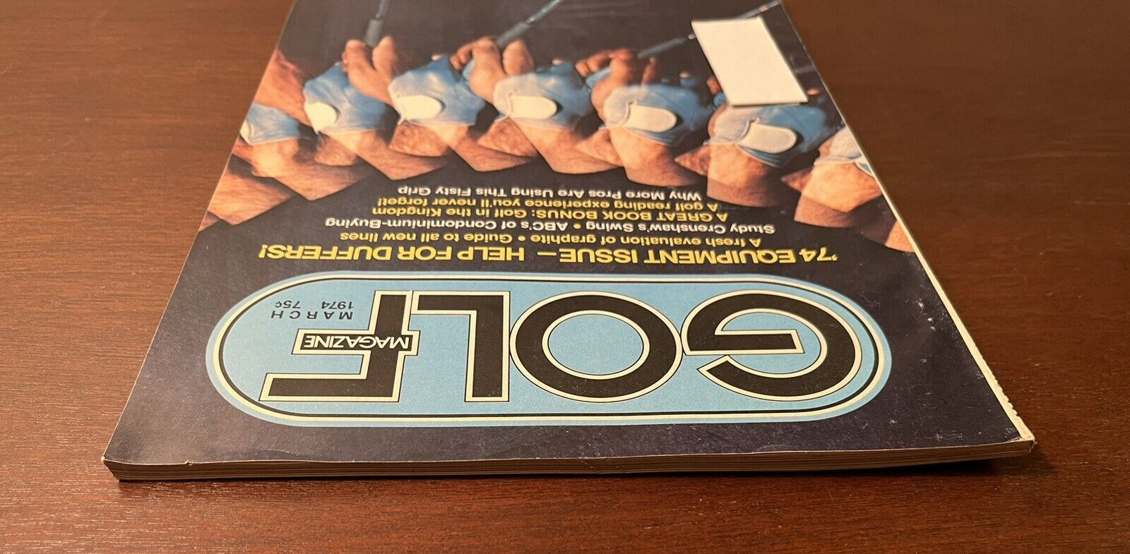 GOLF MAGAZINE March 1974 Equipment Issue - Help For Duffers!