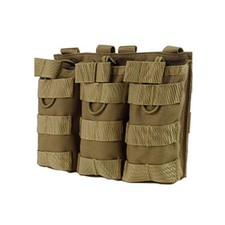 Porte-revues Molle Modulaire Triple MAG Transporteur Pour 5.56 Paintball Hunting