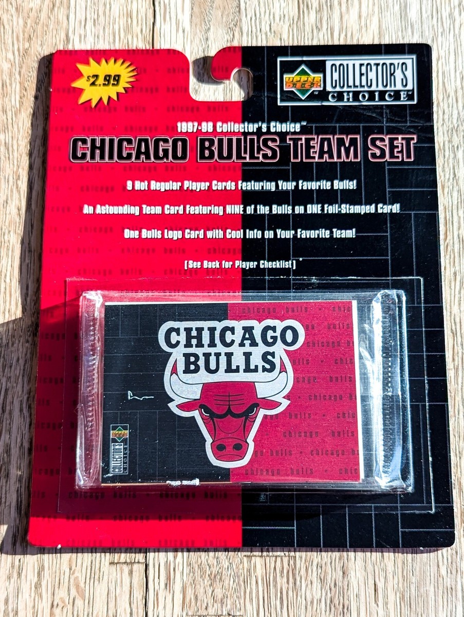 1997-98 Upper Deck Collector's Choice Chicago Bulls Team Set 1997-98 Upper Deck Collector's Choice Chicago Bulls Team Set