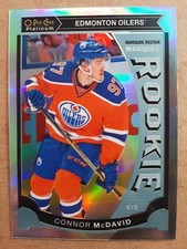 CONNOR McDAVID ROOKIE RAINBOW 2015-16 O-PEE-CHEE PLATINUM MARQUEE ROOKIE SSP #M1