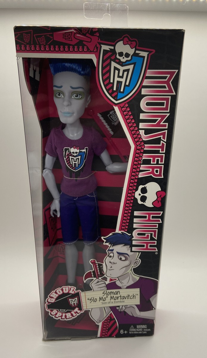 Monster High Slo Mo Ghoul Spirit Doll Sloman Mortavich Zombie | eBay
