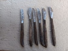 VINTAGE LOT OF 6 KNIVES UNITED AIRLINES TWA AIRPLANE KNIFE LOT