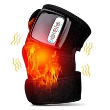 Portable Electric Heating Knee Massage Belt Joint Soreness Relieve Tool Home Use