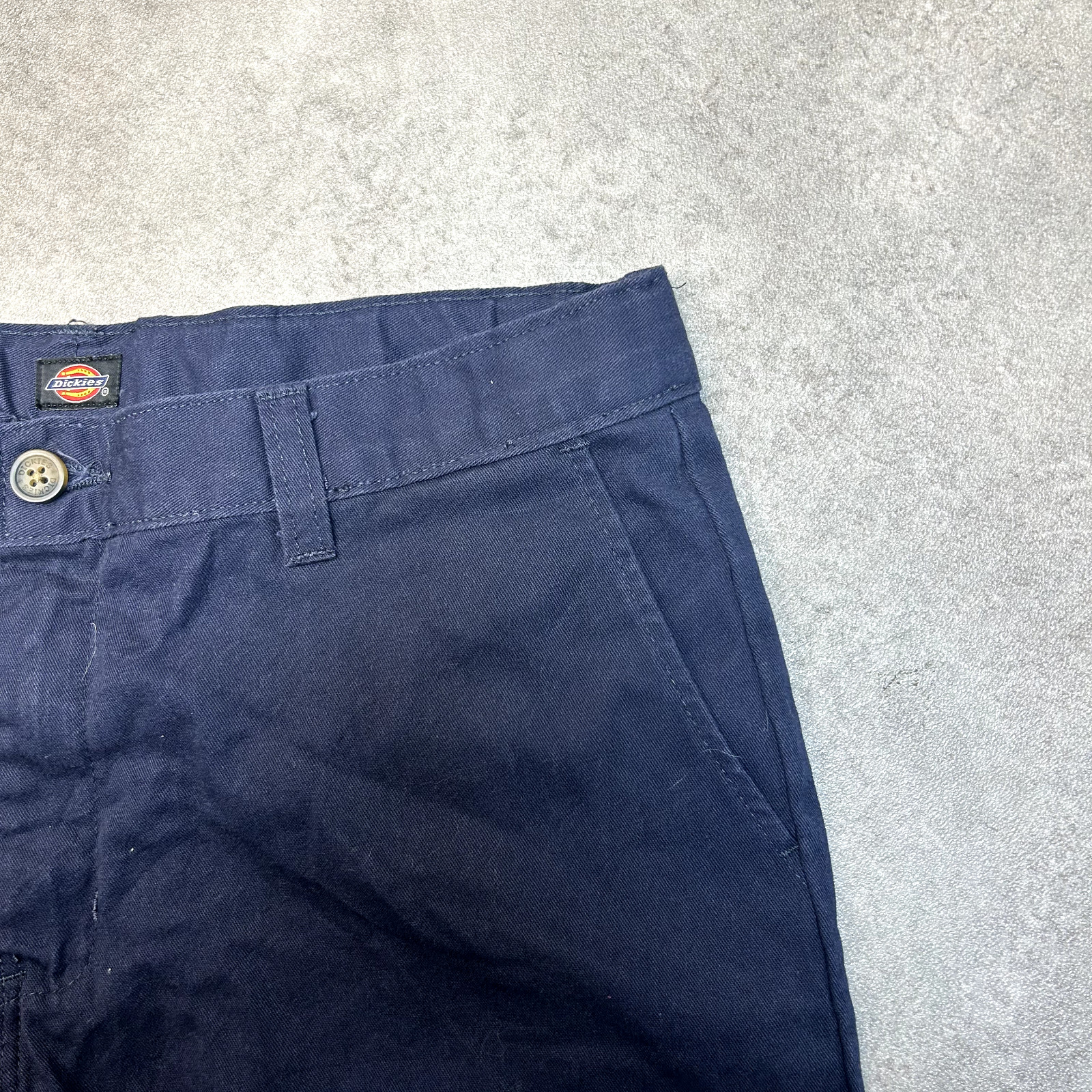 Dickies Carpenter Trousers Mens 30" Orignial Fit Workwear Canvas Pants, Navy image 4