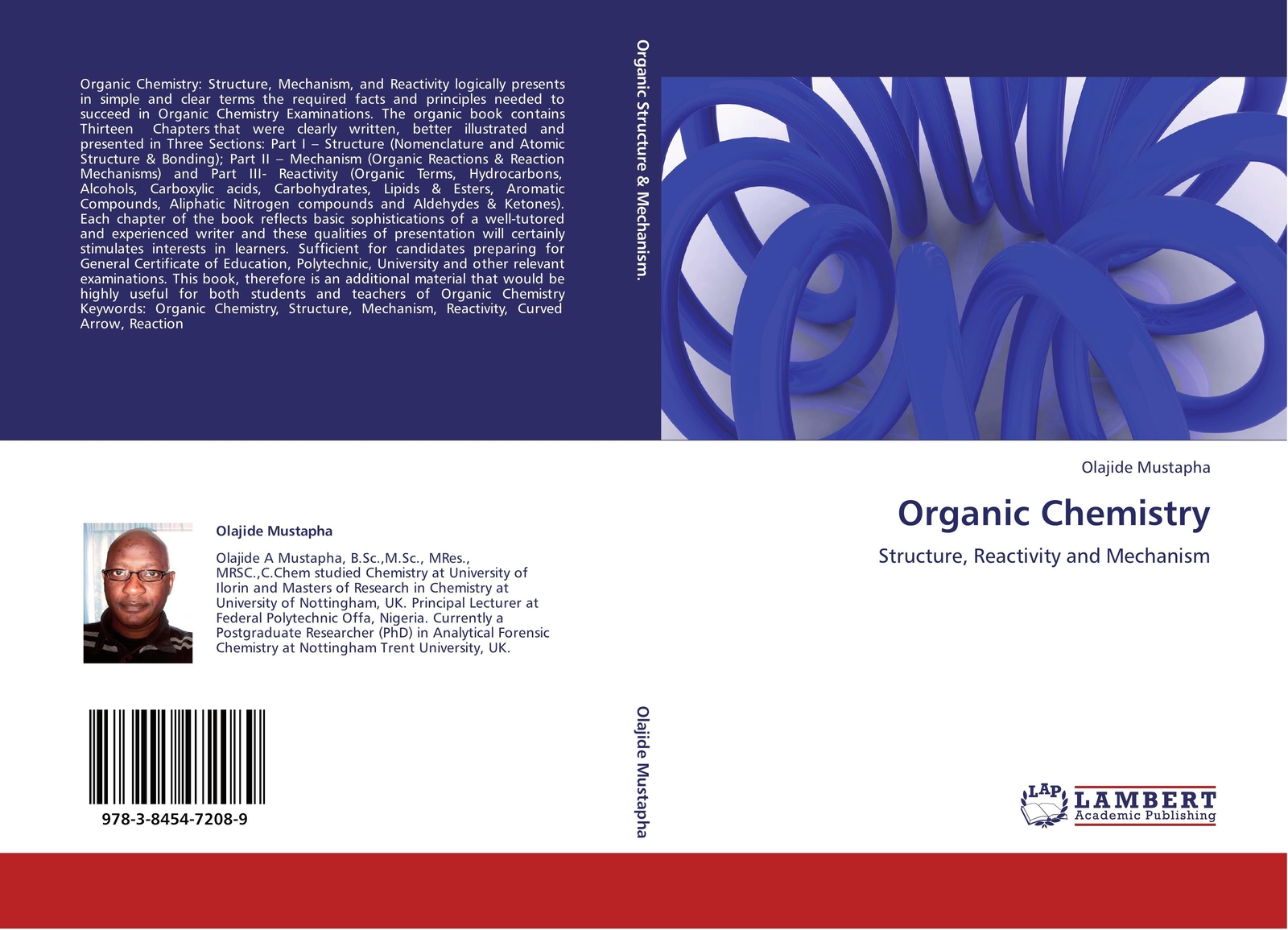 Thumbnail - Olajide Mustapha | Organic Chemistry | Taschenbuch | Englisch (2011) |