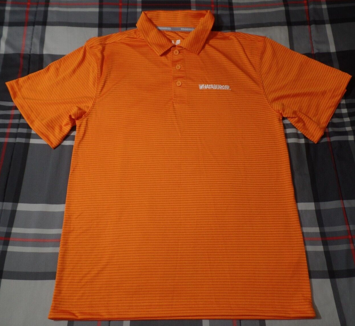 Whataburger Uniform Employee Embroidered Orange Polo … Gem