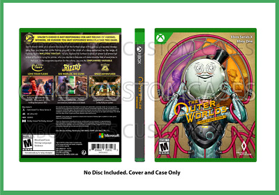CUSTOM REPLACEMENT CASE The Outer Worlds Spacers Choice XBOX SERIES X NO GAME