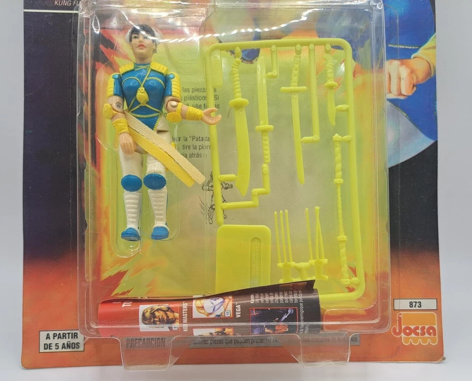 De colección Street Fighter II Jocsa Argentina Sellado Raro Chung Li Foto 3 de 4