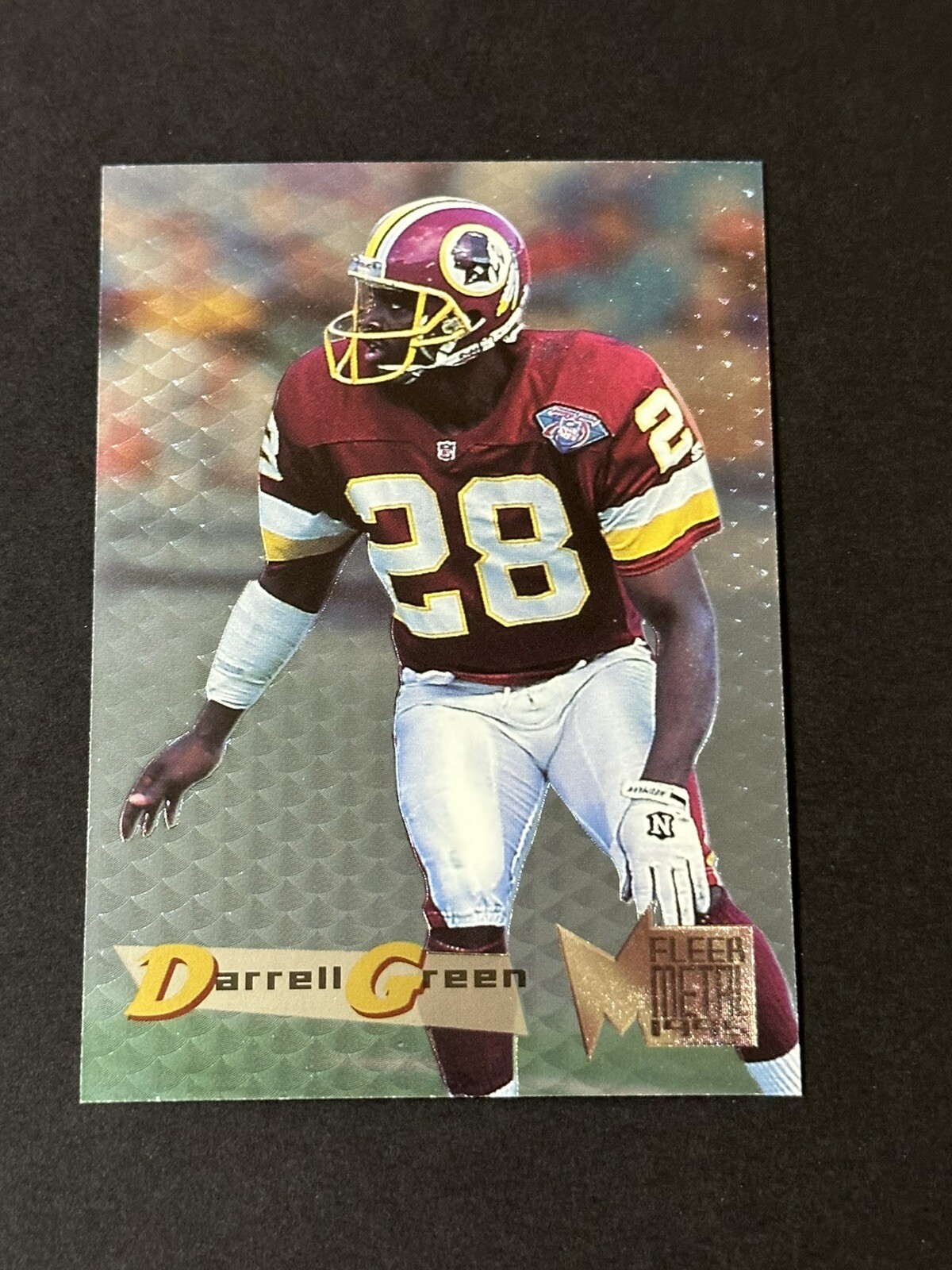 1995 Fleer Metal Darrell Green #194 Washington Redskins (Q)
