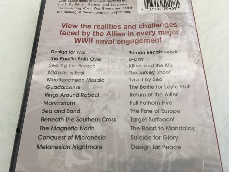 Victory At Sea DVD, 2005, 3-Disc Set Return Of The Allies NEW - Image 4 of 4