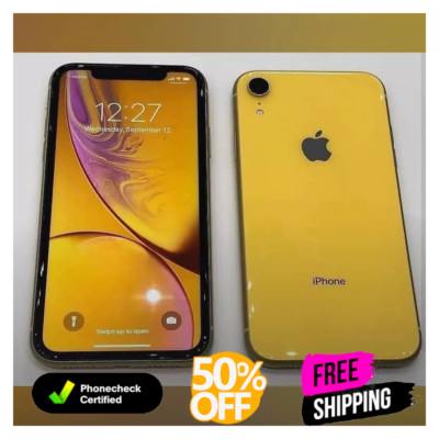 Apple iPhone XR 64GB iOS Unlocked Verizon Att Boost TMobile Excellent Condition