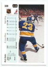 RICH SUTTER 1990-91 UPPER DECK CARD NM-MT CONDITION