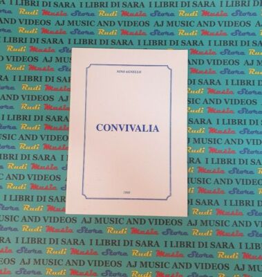 Buch Anstecknadel CONVIVALIA Nino Lagnello 1998 MIT AUTOGRAMM 1998 (L43)