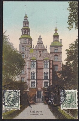 DENMARK 1911 Picture postcard Copenhagen to New Zealand