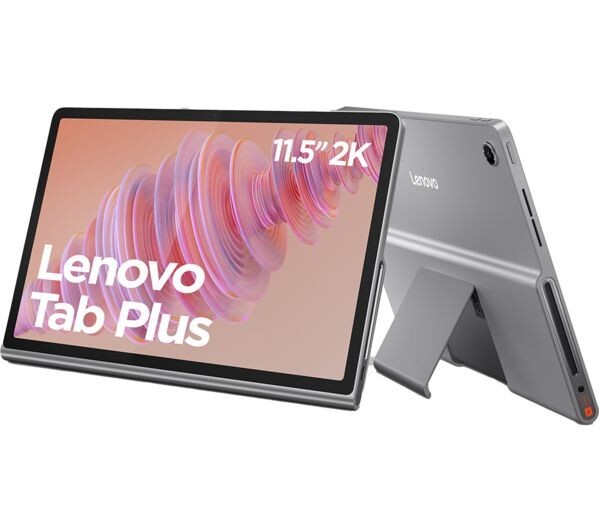 LENOVO Tab Plus 11.5"" Tablet with Sleeve - 128 GB, Luna Grey - Grade B