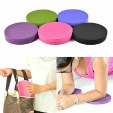 2PC Light Round Yoga Knee Pad Mats Elbow Fitness Sport Pad Non-slip Cushion