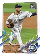 2021 Topps #US326 Aaron Fletcher RC Rookie Card Seattle Mariners 💎⚾💎