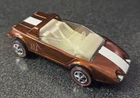 1969 US HOT WHEELS REDLINE BROWN JACK RABBIT SPECIAL RESTORED CUSTOMIZED