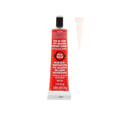 Pro Seal 10-042 Dichtstoff Silikon 85ml Dichtmasse Rot 343° Max