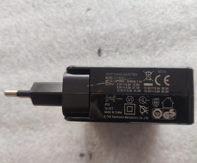 ZD060DU 20V3A/15V3A/12V3A/9V3A/5V3A USB-C AC-Adapter-Netzteil-Ladegerät