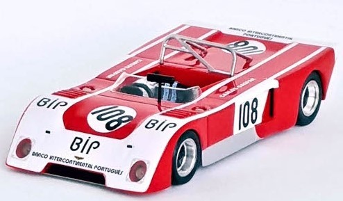 Voiture Miniature Chevron B21 Trofeu 108 Prototype de Course 1972 1/43