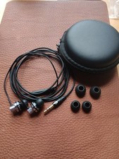 Skullcandy Titan Wired In-Ear Earbuds Silver/Black 3.5mm Jack Non-microphone 