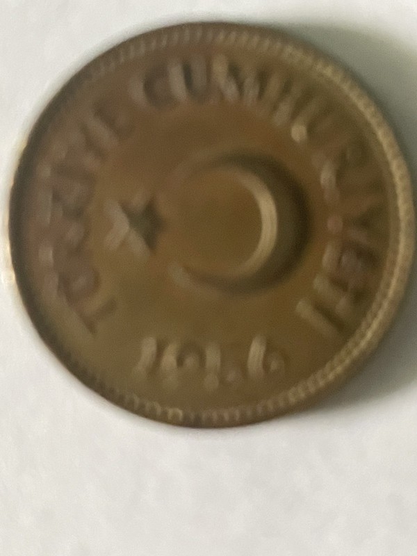 1956 Turkey 25 Kurus Turkish Coin - Brass - World Coin - Asia/Europe Uncertified