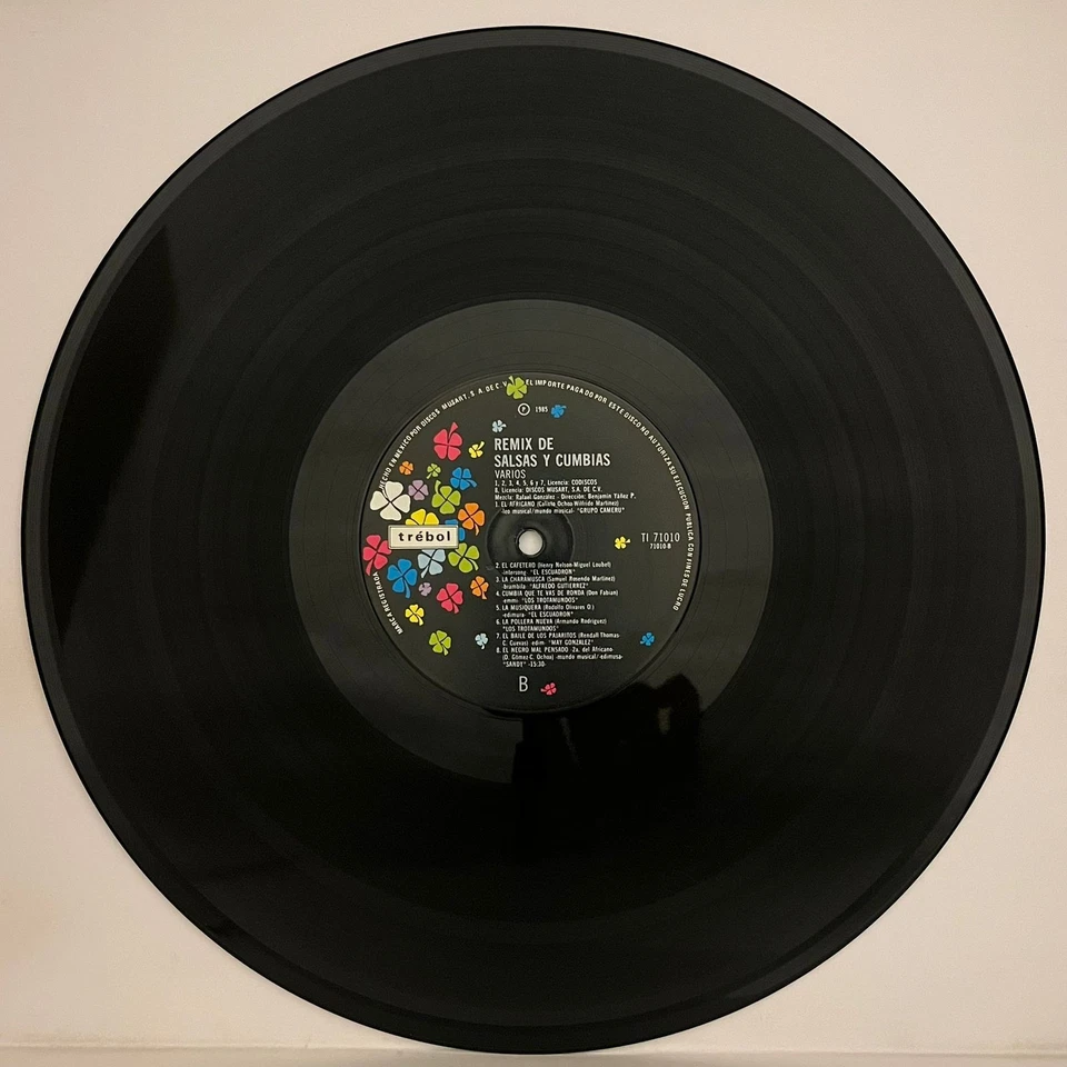 REMIX DE SALSAS Y CUMBIAS, FEAT. LOS TRATAMUNDOS, 1985 MEXICAN 12" EP SEXY COVER - Image 4 of 4