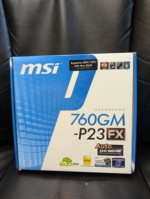 MSI 760GM-P23 (FX) AMD Socket AM3+ DDR3 SDRAM Desktop Motherboard In BOX