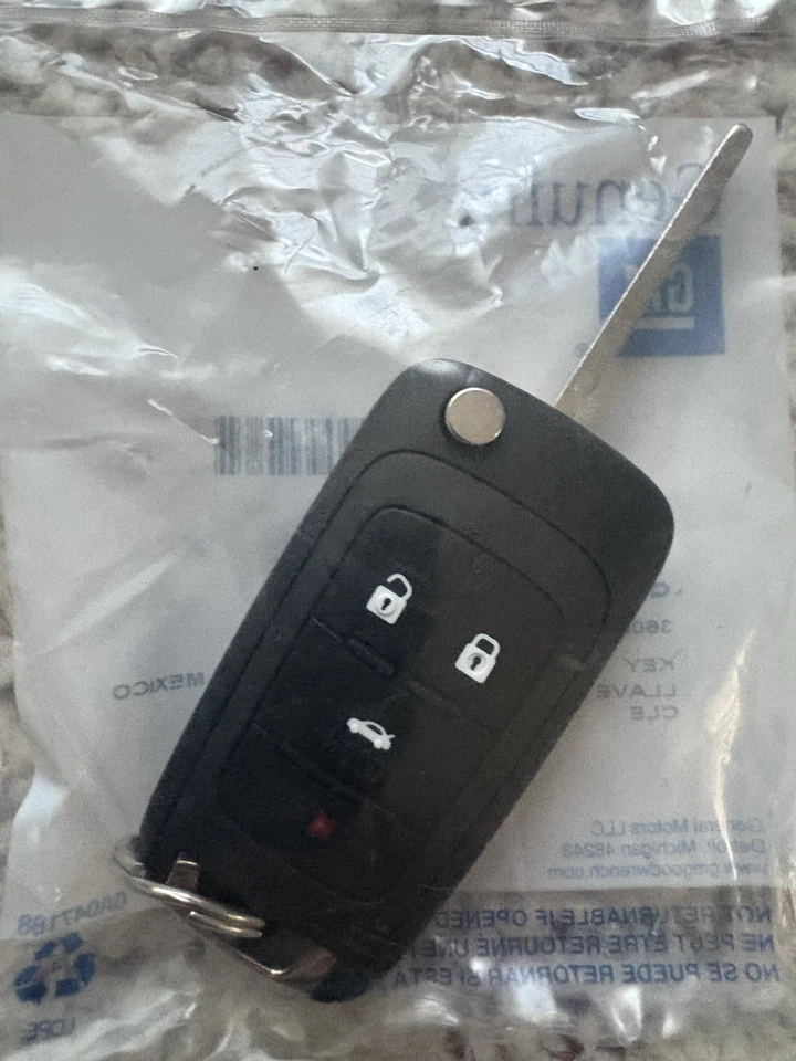 GM OEM Chevrolet Electrical Keyless Entry Transmitter (23335583) 10-2019 315mhz - Image 2 of 3