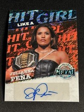 JULIANNA PENA AUTO 2025 LEAF METAL WOMEN OF SPORT 3/4 HIT LIKE A GIRL MMA 🔥🔥