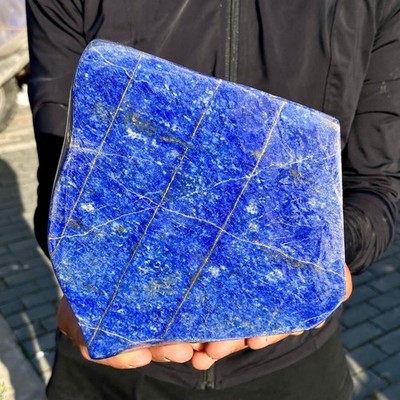 4.69LB Natural Boutique Lapis Lazuli Quartz Crystal Mineral Specimen Decorative