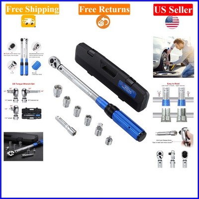 3/8-Inch Drive Dual-Direction Torque Wrench Set, 90-Tooth, 10-100 ft.lb