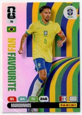 Marquinhos (Brazil) Panini Adrenalyn XL 2026 World Cup Fan Favourite #70