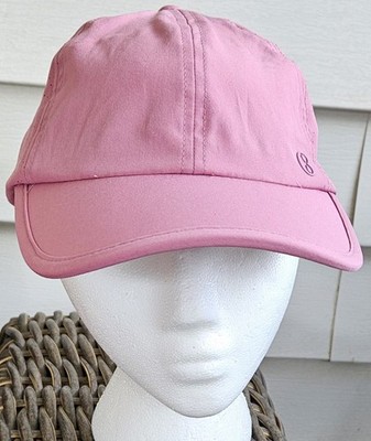 Layer 8 Hat Cap Strap Back Womens Adjustable Pink Running Reflective Athletic 