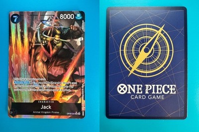 Jack (Parallel) OP08-084 Super Rare Two Legends One Piece Foil Near Mint