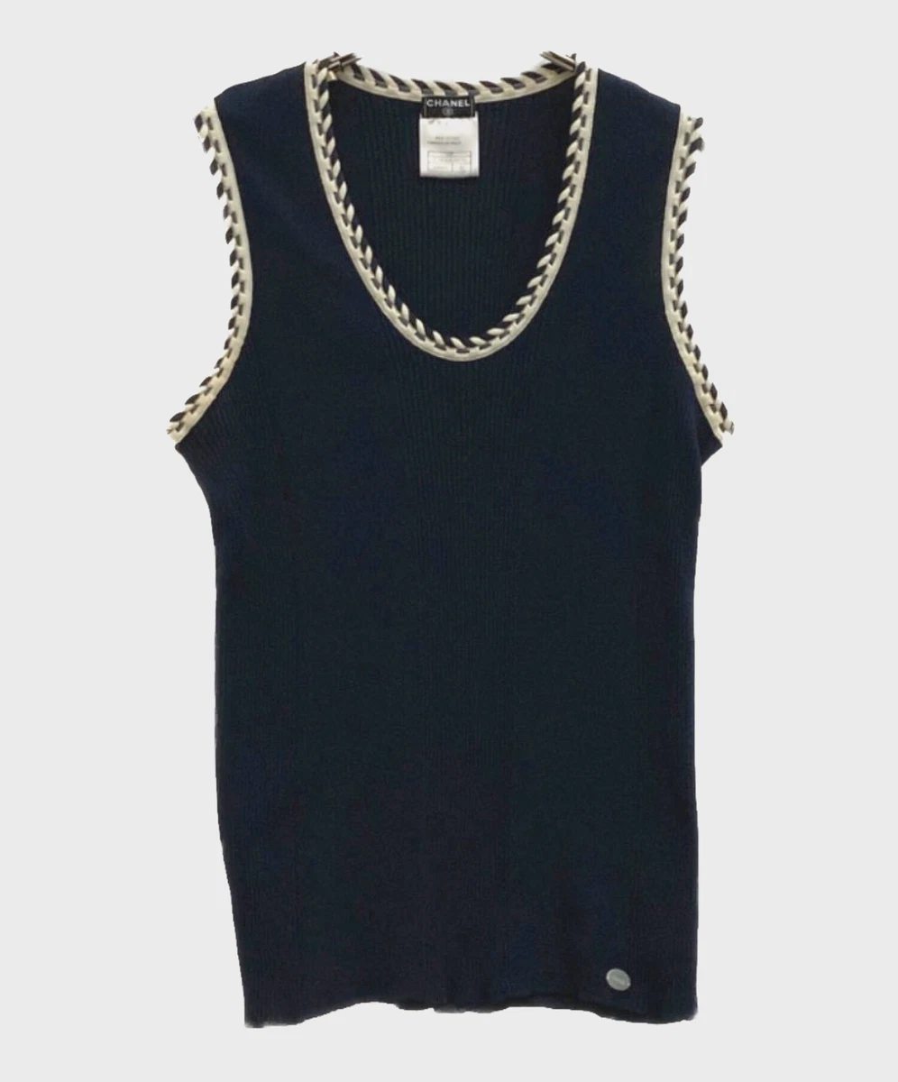 CHANEL Cotton Tank Tops for Women for sale | eBay