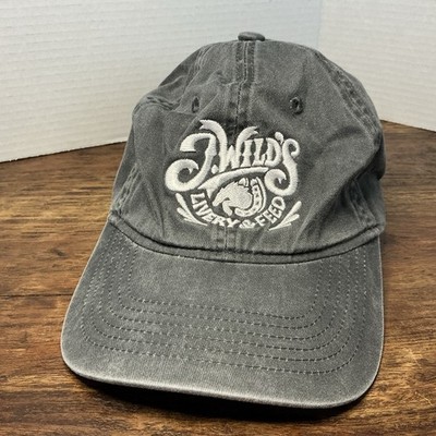 J Wilds Livery And Feed Hat Cap Adjustable Folsom 