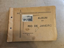 1930s "Album do Rio De Janeiro" photo album of Rio, glossy images, history