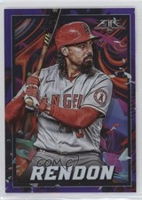 2022 Topps Fire Purple 32/99 Anthony Rendon #6 07rd