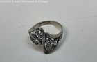 925 Sterling Silver Filigree Ring 3.2g — photo 3