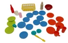 Barbie Deluxe Reading Kitchen Plates Strainer Cup Lot Of 20 Vintage
