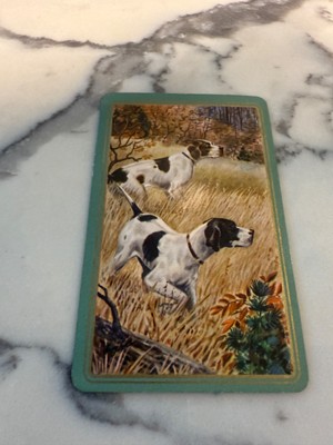 Vintage 1940 Schmidt Blue Ribbon Bread Trading Card English Springer Spaniel Dog