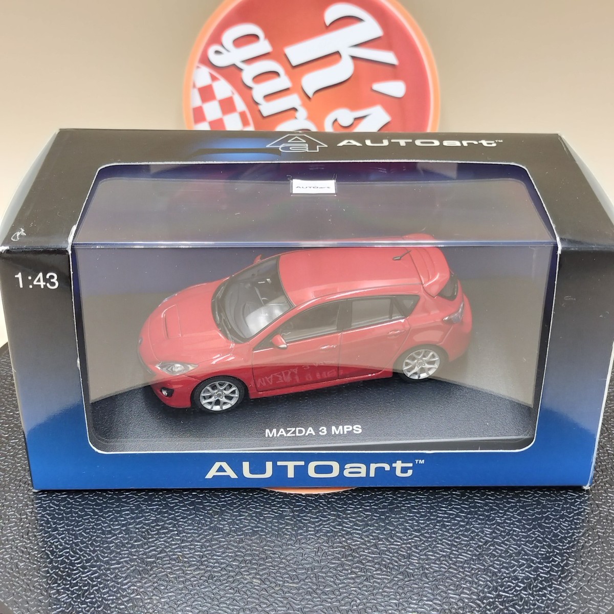 オートアート 1/43 MAZDA3 MPS WORLD PREMIER Autoart Mazda Mps World Premier 1/43 Mini Car Red Speed