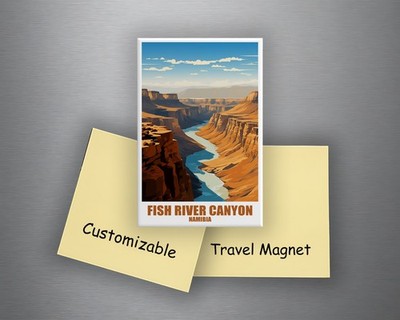 Fish River Canyon Kühlschrankmagnet Namibia City Magnet Souvenir Reise Geschenk