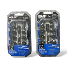 Kobalt 11pc Power Nut Driver Set Model# 89942 - Item# 4143037 - (2 Pack) HH